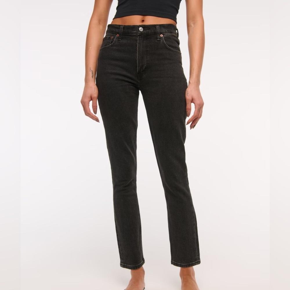 A&F High Rise Skinny Jean - Curve Love